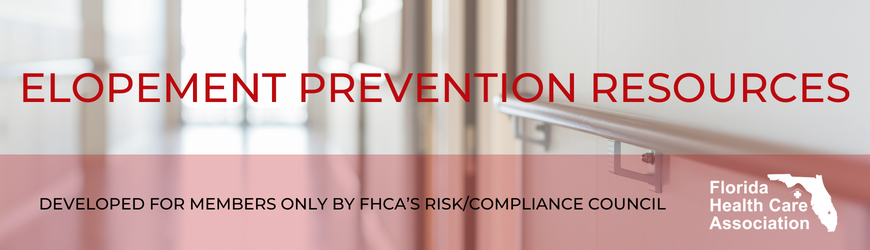 Skilled Nursing Facility Elopement Prevention Resources