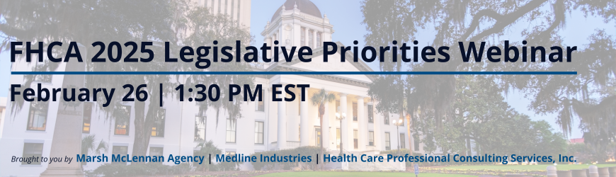 FHCA 2025 Legislative Priorities Webinar