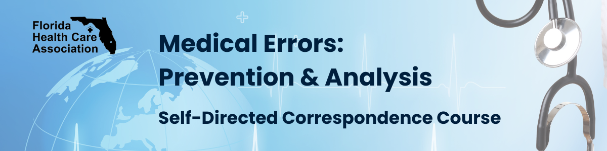 Medical Errors Self-Directed Course